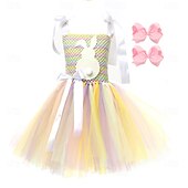 preiswerte Tierkostüm-Tutu Robe Tier Kaninchen Osterhase Kleider Lustig Kinder Mädchen Halloween Ostern Karneval Party Verkleiden