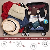 cheap Storage &amp; Organization-Waterproof Toiletry Bag Large Capacity Travel Cosmetic Bag for Outdoor Trips Hanging Bathroom Toiletries Organizer Waterproof Toiletry Bag, Makeup Bag, Storage Bag With Hooks, Toiletry Bag, Travel Bag