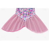  sereia Princesa sereia Vestidos Fantasia de festa temática Fantasias for Para Meninas Crianças Carnaval Baile de Máscaras Festa Feriado