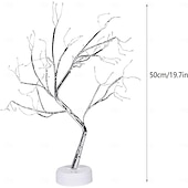 preiswerte Dekorative Lichter-Tischleuchte mit 108 LEDs in Bonsai-Baumform zum Selbermachen, batterie-/USB-betrieben, ästhetische Lampe für Wohnzimmer, Schlafzimmer, Weihnachtsgeschenk, Dekoration für Zuhause