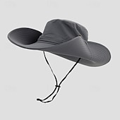 رخيصةأون قبعات الرجال-رجالي قبعة الدلو أسود أزرق البحرية ألياف البوليستر قابل للتعديل العطلة عتيق ستايل رياضي فضفاض مناسب للبس اليومي الأماكن المفتوحة لون الصلبة حماية الشمس واقي شمسي