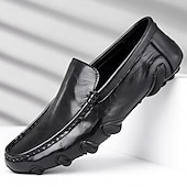 preiswerte Freizeit-Loafer-Schwarze Herren-Anzugschuhe, elegantes Design mit glatter Oberfläche, perfekt für Business-Anzüge und Abendveranstaltungen