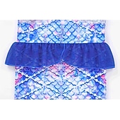  sereia Princesa sereia Vestidos Fantasia de festa temática Fantasias for Para Meninas Infantil Crianças Carnaval Baile de Máscaras Festa Feriado