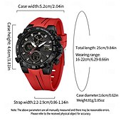 זול שעונים דיגיטלים-SANDA גברים שעון דיגיטלי מינימליסטי רטרו וינטג ' פאר ספורטיבי זורח שעון עצר Alarm Clock ספירה לאחור ג'ל סיליקון שעון