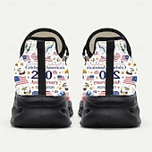 voordelige Mannen schoenen-Sneakers voor heren ter ere van het 250-jarig jubileum van de Verenigde Staten – patriottisch design met comfort en duurzaamheid, ideaal voor muziekfestivals, Onafhankelijkheidsdag en casual dagelijks gebruik.