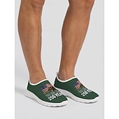  Herren-Sneaker zum 250-jährigen Jubiläum der USA – bequeme, patriotische, olivgrüne Schuhe mit Flaggenprint für Paraden, den 4. Juli und Sommerfeste