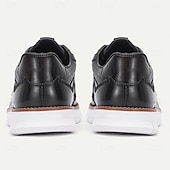 preiswerte Premium Leder Sneaker-Grüne Herren-Sneaker aus echtem Leder – atmungsaktives Wingtip-Design, elegante Freizeitschuhe, geeignet für Büro, Party und Alltag