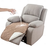 abordables Housse de fauteuil inclinable-Housse de fauteuil inclinable 100 % imperméable, housse antidérapante pour fauteuil inclinable, housse de protection pour canapé et fauteuil inclinable pour chiens et animaux de compagnie.