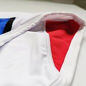 baratos Calções de banho &amp; Calções de surf-Homens Shorts de Natação Calção Justo de Natação Sunga de Natação Bloqueio de cores Secagem Rápida Esticar Respirável Calças Surfe Esportes Aquáticos Natação Verão