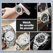cheap Quartz Watches-Luxury Men's Automatic Watch, Fashionable Casual Sports Watch, Men's Watch, Men's Best Gift Choice