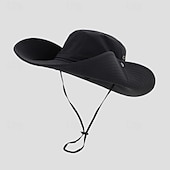 رخيصةأون قبعات الرجال-رجالي قبعة الدلو أسود أزرق البحرية ألياف البوليستر قابل للتعديل العطلة عتيق ستايل رياضي فضفاض مناسب للبس اليومي الأماكن المفتوحة لون الصلبة حماية الشمس واقي شمسي