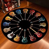 olcso Terítőszőnyegek-hangszerbolt dekoráció gitárszőnyeg hangszigetelt szennyeződésálló dobszőnyeg csúszásmentes hangszórópárna