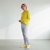 billige Kostymer for menn-Inspirert av koreansk idol Idol Popstjerne Cosplay kostyme Film Cosplay for Herre Voksen Halloween Karneval Ytelse Comic Con Anime-messe