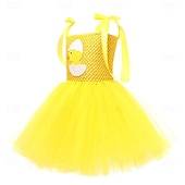 preiswerte Tierkostüm-Tutu Robe Tier Kaninchen Osterhase Kleider Lustig Kinder Mädchen Halloween Ostern Karneval Party Verkleiden