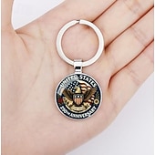 billiga U.S. 250-årsjubileum-8 delar 250 år av frihet, amerikanskt 250-årsjubileum, nyckelringar i zinklegering &amp;kristallglas, amerikansk historia &amp;patriotiska symboler, amerikansk flagga &amp;Eagle Capitol självständighetsdag