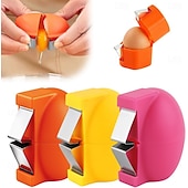 abordables Ustensiles et gadgets de cuisine-3 ouvre-coquilles d'œufs, outil de casse-œufs en acier inoxydable, séparateur d'œufs multifonctionnel pour œufs crus et durs, éplucheur et écaleur, accessoire de cuisine