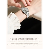cheap Mechanical Watches-New Olevs Brand Ladies' Business Watch With Luminous Display, Calendar And Week Indication, Fully Automatic Mechanical Movement, Diamond-Set Rhombus Shape, Water-Resistant, Suitable For Casual And Spo