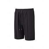 baratos Calções Estilo Casual-Homens Calções Waffle Calção Shorts de verão Shorts casuais Com Cordão Bolsos Cintura elástica Tecido Conforto Respirável Curto Ao ar livre Férias Verão Desporto Casual Vinho Micro-Elástica