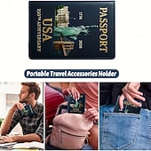  κάτοχος διαβατηρίου για την 250ή επέτειο των Ηνωμένων Πολιτειών, κάτοχος διαβατηρίου για το ιδρυτικό πνεύμα, αναμνηστική έκδοση για τα 250 χρόνια, πορτοφόλι διαβατηρίου ταξιδιού, κλείδωμα RFID,