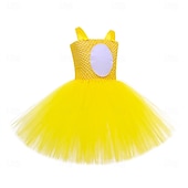 baratos Fantasia de Animal-Tutu manto Animal Vestidos Engraçado Crianças Para Meninas Dia Das Bruxas Carnaval Páscoa Carnaval Festa Fantasias fáceis de Halloween Vestir-se