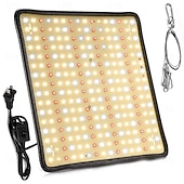 זול נורות גידול צמחים-לוח קוונטי led ספקטרום מלא לגידול צמחים לחממה &amp;סוקולנטים, פריחה בתוך הבית &amp;הידרופוני, תקע האיחוד האירופי/ארה"ב/בריטניה/אוסטרליה, בהירות מתכווננת, יעיל באנרגיה