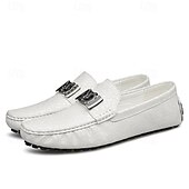baratos Mocassins casuais-Mocassins masculinos verdes em couro sintético, elegantes e versáteis para ocasiões casuais e eventos de verão.