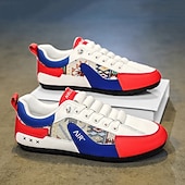 economico Sneakers Casual-sneakers casual da uomo in similpelle, comfort e stile premium, perfette per l'uso quotidiano