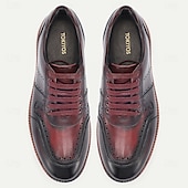 Χαμηλού Κόστους Premium δερμάτινα πάνινα παπούτσια-Ανδρικά γκρι δερμάτινα παπούτσια με κορδόνια – κλασικό φόρεμα σε casual στυλ, άνετα ρούχα γραφείου, επαγγελματικά και επίσημα ρούχα