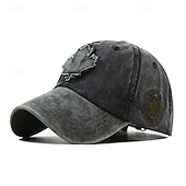 cheap Event &amp; Party Supplies-Vintage Canada Baseball Cap Maple Leaf Embroidered  Distressed Retro Dad Hat, Adjustable Cotton Outdoor Snapback Trucker Style, Unisex Casual Streetwear