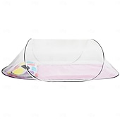 abordables Couverture de chaise de salle à manger-Moustiquaire de tente portable, moustiquaire de voyage, filet de camping ultraléger, lit de camp pliable, sac de couchage moustiquaire, moustiquaire de camping pour le camping, les voyages, la