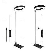 economico Lampade per coltivazione indoor-Lampada telescopica a LED per la crescita delle piante, anello d'angelo a spettro completo, rosso &amp;luce blu per piante grasse e fiori, dimmerabile, timer, luce integrativa per piante da interno,