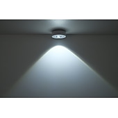 olcso Puck Lights-3 db újratölthető LED szekrényvilágítás, mágneses, vezeték nélküli RGB korongvilágítás távirányítóval, gardrób, borszekrény, szekrény alatti világítás, kábelezést nem igényel, USB-n újratölthető