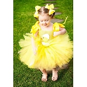 preiswerte Tierkostüm-Tutu Robe Tier Kaninchen Osterhase Kleider Lustig Kinder Mädchen Halloween Ostern Karneval Party Verkleiden