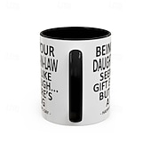  לבן קרמיקה יום האם ספל