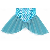  sereia Princesa sereia Vestidos Fantasia de festa temática Fantasias for Para Meninas Crianças Carnaval Baile de Máscaras Festa Feriado