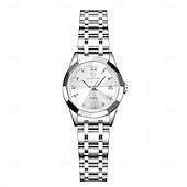 ieftine Ceasuri Quartz-ceas de damă, ceas de lux cu farmec pentru femei, decorațiuni cu diamante, funcție de calendar, afișaj cu lumină de noapte, ceas casual la modă pentru femei, cele mai bune accesorii pentru femei și