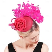 cheap Fascinators &amp; Hats-Derby Headpiece Fascinator Hat Fascinator Gentlewoman Floral Fancy Dress Women's Masquerade Tea Party Ascot Horse Racing Festival Adults' Headpiece All Seasons
