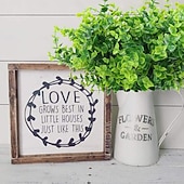 levne Umělé rostliny a zeleň-9 svazků umělých keřů, keřů, rostlin, umělé zeleně zimozeleň, 63 stonků, odolných proti blednutí, umělých plastových rostlin pro zahradu, farmu, verandu, terasu, okno, truhlík, svatbu, kancelář,