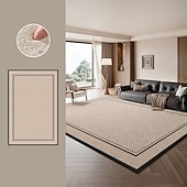 cheap Area Rugs-Vintage Style Durable Carpet Living Room Rug Antique Aesthetic Bedroom Sofa Mat Large Area Washable Easy-to-Clean