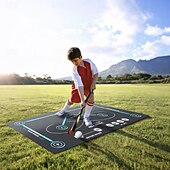 cheap Area Rugs-Hockey Training Mat Diatomite Non-Slip American Sports Floor Mat for Indoor Practice and Exercise