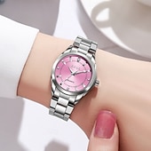 economico Orologi al quarzo-Orologio da donna orologio di lusso da donna quadrante decorativo con diamante orologio casual alla moda da donna migliori accessori da donna e selezione dei migliori regali per la Festa della Mamma