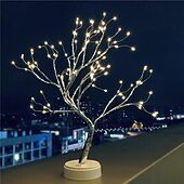 preiswerte Dekorative Lichter-Tischleuchte mit 108 LEDs in Bonsai-Baumform zum Selbermachen, batterie-/USB-betrieben, ästhetische Lampe für Wohnzimmer, Schlafzimmer, Weihnachtsgeschenk, Dekoration für Zuhause