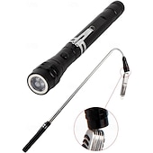 levne Svítilny-magnetické teleskopické elastické nástroje pro vybírání na krk, přenosná roztažitelná magnetická teleskopická LED svítilna magnetické nástroje pro vybírání pracovní světla magnetická svítilna,