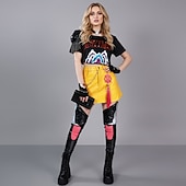 olcso Női jelmezek-Koreai bálvány ihlette Bálvány Popsztár Jelmez Virtuális bálvány for Női Felnőttek Mindszentek napja Farsang Teljesítmény Comic Con Anime Expo