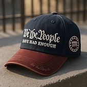  me kansa hattu isänmaallinen brodeerattu lippalakki 1776 vapausvapaussuunnittelu, säädettävä vintage-tricolor-isänhattu miehille ja naisille