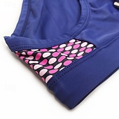 preiswerte Badehosen &amp; Boardshorts-Herren Badeshorts Badehose Badehosen Patchwork Punkt Kordelzug Schnelltrocknend Elastisch Atmungsaktiv Unterteile Surfen Wassersport Schwimmen Sommer