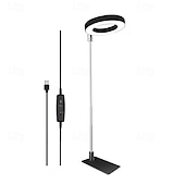 economico Lampade per coltivazione indoor-Lampada telescopica a LED per la crescita delle piante, anello d'angelo a spettro completo, rosso &amp;luce blu per piante grasse e fiori, dimmerabile, timer, luce integrativa per piante da interno,