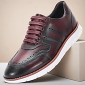 Χαμηλού Κόστους Premium δερμάτινα πάνινα παπούτσια-Ανδρικά γκρι δερμάτινα παπούτσια με κορδόνια – κλασικό φόρεμα σε casual στυλ, άνετα ρούχα γραφείου, επαγγελματικά και επίσημα ρούχα