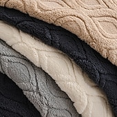 abordables Funda para silla de comedor-Funda de sofá de felpa gruesa de invierno antideslizante, protector de cojín para sofá, resistente a las mascotas y antiarañazos, funda para muebles