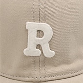 baratos Boné de beisebol masculino-Masculino Boné de beisebol Azul Claro Preto Misto de Algodão Bordado Monograma Chique &amp; Moderno Casual Diário Casual / esportivo Casual Diário Ao ar livre Tecido Frases e Citações Proteção Solar